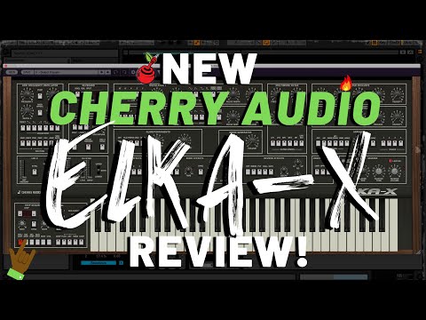 NEW Cherry Audio Elka X Synthesizer Plugin Review