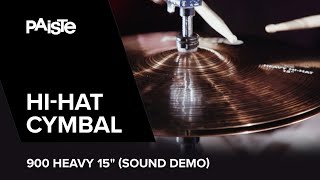 Video thumbnail for PAISTE 900 Heavy Hi-Hat 15" played by Noah Fürbringer (SOUND DEMO) by GEWA Drums