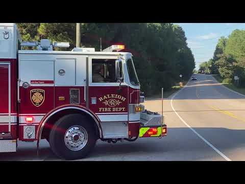 10/21/21 - Raleigh Fire - Rescue 16 Responding