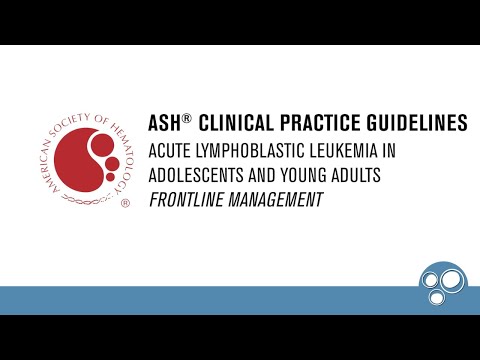 2026 ASH Clinical Practice Guidelines | ALL AYA Frontline Management