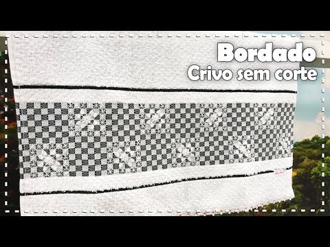 CRIVO SEM CORTE NO TECIDO XADREZ  com Leila Jacob - Programa Arte Brasil - 09/10/2017