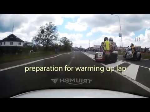 Slovácký okruh 2016 - Triumph sidecar Staré Město