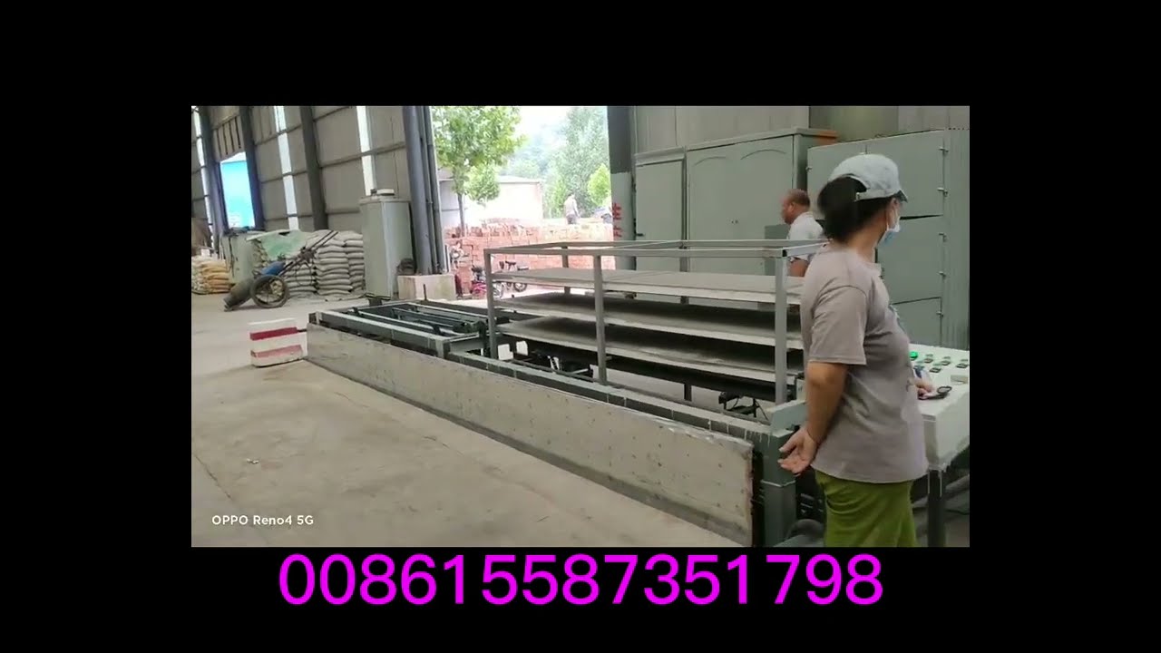 Equipment for building materials eps xps cement exterior wall   light wall board production line