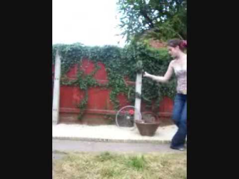 #15 Chemigals hoop tutorial the weave in slow motion swing the hoop from side to side