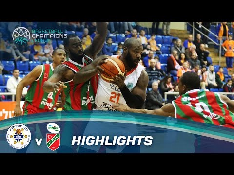 Maccabi Rand Media v Pinar Karsiyaka - Highlights - Basketball Champions League
