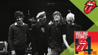 The Rolling Stones - SHE&#39;S SO COLD - 14 ON FIRE Paris Rehearsals