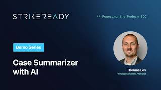 Download the video "DEMO: Automated security case summarization using AI"