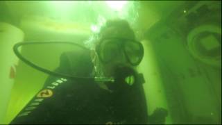 preview picture of video 'Buceo en la Cantera el Carpincho - Tandil - Juan Iurada'