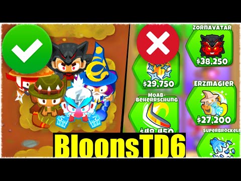 LEVEL 5 VERBOT SCHIMPANSENCHALLENGE! - Bloons Td6 [Deutsch/German]
