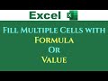Fill Blank Cells with Value Above or Below using a Shortcut in Excel - The Akshay Fill Blank Cells with Value Above or Below using a Shortcut in Excel