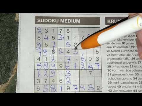 Today Eleventh of the eleventh, we have a Medium Sudoku puzzle. (#323) 11-11-2019