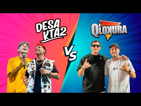 🔥 Q' LOKURA VS DESAKTA2 🔥 duelo musical del FER, JOACO, NICO y el CHINO 🎤😍🤩