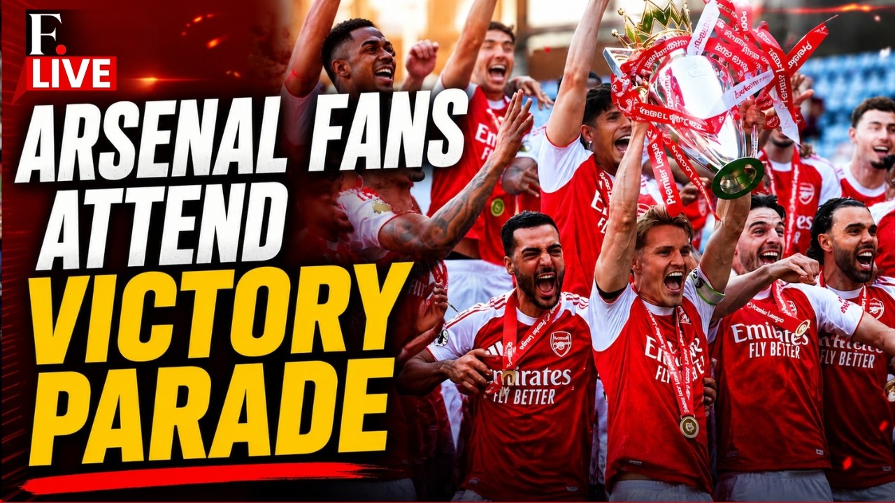 Arsenal LIVE: Arsenal Fans Attend Victory Parade After English Premier League Win | Premier League