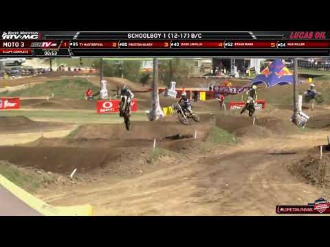 Schoolboy 1 (12-17) B/C - Moto 3 - Loretta Lynn's Remastered 2018