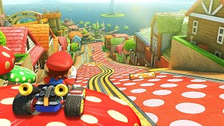 Mario Kart 8 but The Floor is BOUNCING!