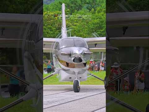 KODIAK 100 despega de pista rural - Nicoya, Guanacaste #aviation #kodial #travel