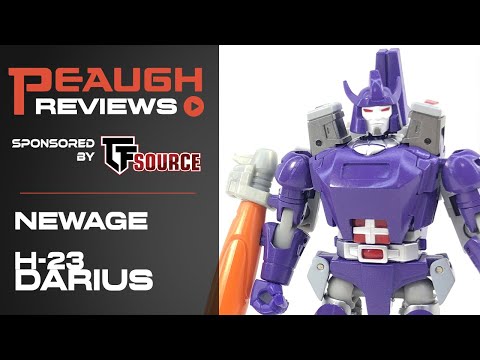 Video Review: NewAge Toys H-23 DARIUS