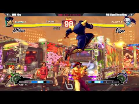 Next Level Battle Circuit 128 - USF4 - EMP Hiro (Rufus; Dictator) vs PIE Zeus (Claw)