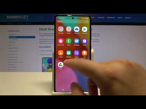 SAMSUNG Galaxy A51 - How To Check Battery Temperature ( Ampere App)