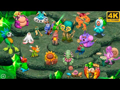 Cave Island - Full Song "Gnarls" (My Singing Monsters: Dawn of Fire) 4k