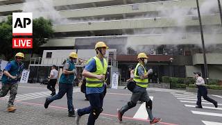 LIVE: Taiwan holds air raid drills as part of annual military exercises