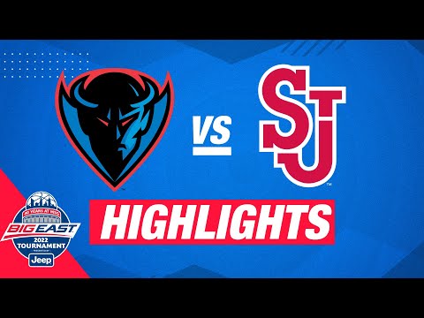FIRST ROUND HIGHLIGHTS - #7 St. John's 92, #10 DePaul 73