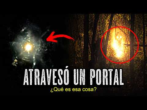 Miniatura de Filman a un extraterrestre luminoso en una selva del brasil 🛸