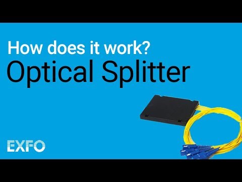 Optical Splitter - EXFO animated glossary of Fiber Optics