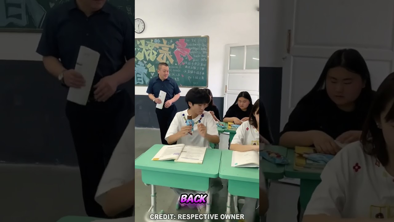 His Classmates Reaction Is Everything