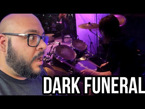 Nils "Dominator" Fjellström - Dark Funeral - Vobiscum Satanas (Drumcam) | METALCORE Drummer Reacts