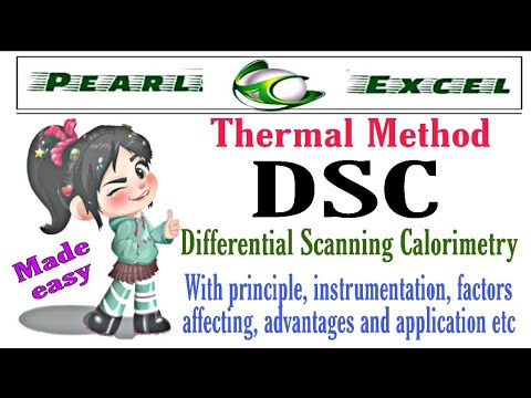 Easy way to understand DSC thermal method.