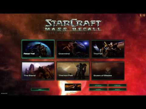StarCraft Mass Recall (Brood War Remake) v6.0 - Prequel Mission 00 Tutorial Boot Camp