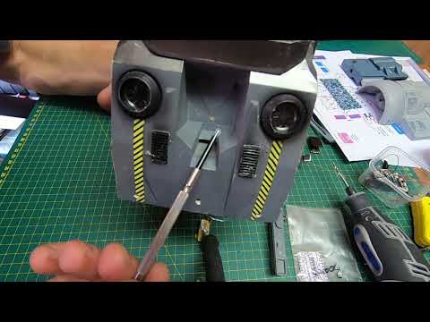 8. of 11 . Brickstuff Lighting Kit for Blade Runner 2049 Concept Spinner  - rear Lights