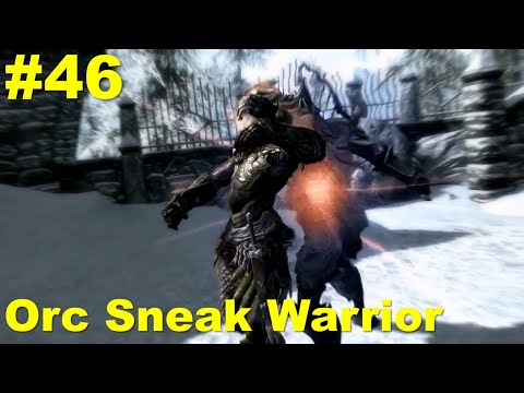 Skyrim Orc One handed Sneak Warrior on Legendary Difficulty - 46