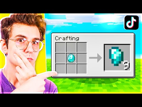 I TRY THE MOST VIRAL TIK TOK IN THE WORLD on MINECRAFT ITA! (Ep.51)
