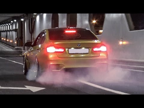Thug Drivers of Monaco 2017  TOP MARQUES BURNOUT tunnel sounds! insane hypercar action!!!!