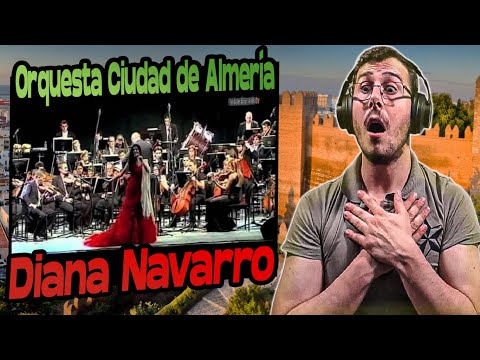 Italiano reacciona a Orquesta Ciudad de Almería con Diana Navarro "Copla y Zarzuela"