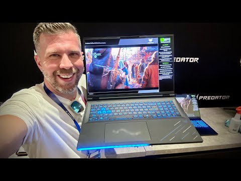 video - Acer Predator Helios 18 AI, Intel Ultra 9-275HX, RTX 5080, 32 GB DDR5-6400, 1 TB SSD, QHD+ 250 Hz Mini-LED 100% DCI-P3