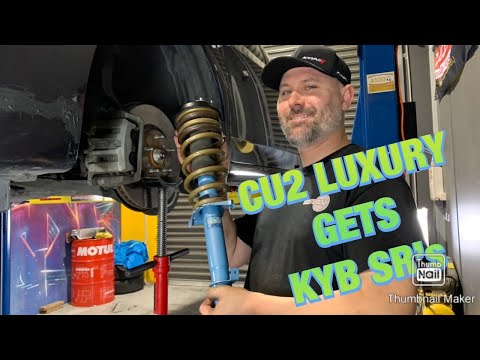 CU2 TSX EURO GETS KYB SR SPORT SHOCKS