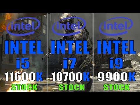 INTEL i5 11600K vs INTEL i7 10700K vs INTEL i9 9900K || PC GAMES TEST ||