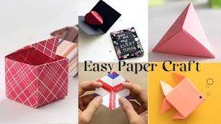 5 Easy Paper Crafts