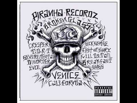 piranha recordz broken glass compilation CD