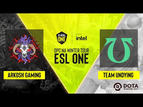 Dota2 - Team Undying vs. Arkosh Gaming - Game 2 - DPC NA Winter Tour - ESL One