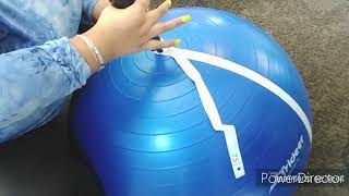 How to Fill a Stability Ball w/a Hand Pump