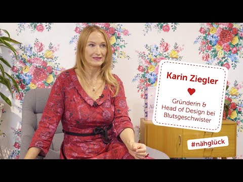 Karin Ziegler zu ihrem Nähbuch "Nähglück"!