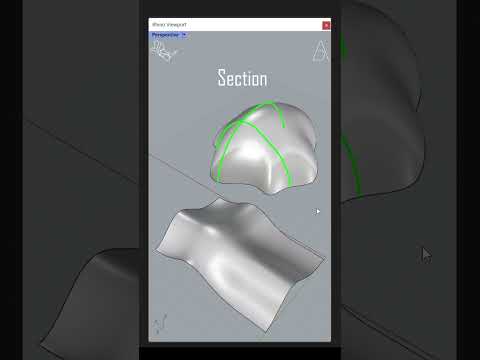 Offset vs Ribbon vs Slab Rhino Tutorial design architecture 3dmodeling rhino3d