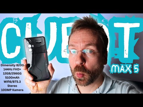 Bestes echtes Gaming Smartphone unter 170€? Cubot Max 5 (Dimensity 8200,144Hz, 12GB)  /moschuss.de