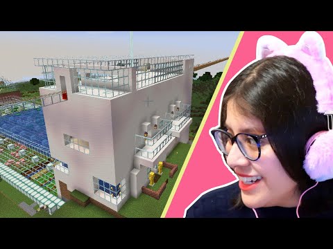 Fini Juega - Tour of my Minecraft house 🏠 A cozy mansion ❤️ House tour Minecraft Spanish ❤️ Video games