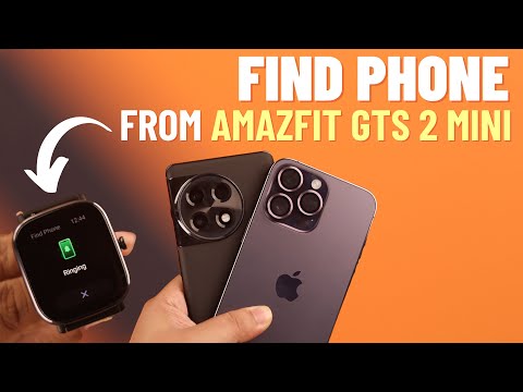Find Your Lost Phone Using Amazfit GTS 2 Mini! [How To]
