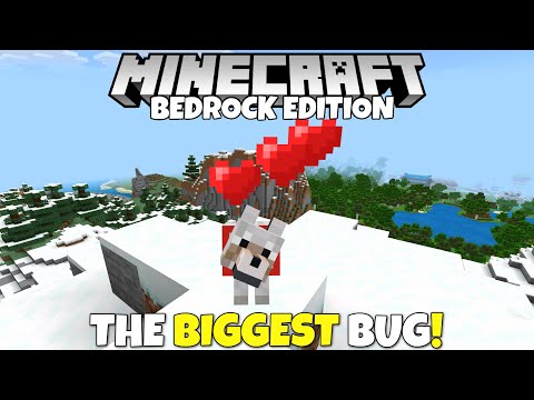 The Current BIGGEST bug in Minecraft Bedrock! #short